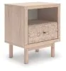Ashley Furniture PCB1566-91 Arloster - One Drawer Night Stand - Tan