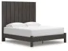 Ashley Furniture PCB3370B8 Fraluna - King Panel Bed - Charcoal