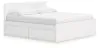 Ashley Furniture EB9630B20 Ashley Furniture EB9630B20 Onita - King Panel Platform Bed With Storage - White