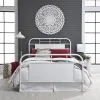 Liberty Furniture 179-BR13HFR-AW Liberty Furniture 179-BR13HFR-AW Vintage Series - Queen Metal Bed - Antique White
