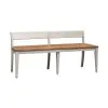 Liberty Furniture 652-C9000B Farmhouse Reimagined - Bench - Antique White / Chestnut Tops