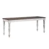 Liberty Furniture 303W-CD-6RTS Liberty Furniture 303W-CD-6RTS Ocean Isle - 6 Piece Rectangular Table Set - Antique White
