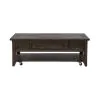 Liberty Furniture 297-OT1010 Paradise Valley - Rectangular Cocktail Table - Saddle Brown