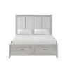 New Classic 00-2442-300 New Classic 00-2442-300 Fiona - 5/0 Queen Bed - Mist Gray