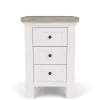 Riverside Furniture 37212 Cora - Chairside Table - Cloud / Fog