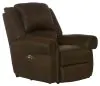 Jackson Furniture Industries 631304-1176/29-1276/29 Jackson Furniture Industries 631304-1176/29-1276/29 Pickett - Fabric Power Recliner With Power Adjustable Headrest - Dark Brown
