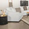 CoasterElevations 509893 Ashlyn - Upholstered Sloped Arm Accent Chair - White