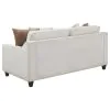CoasterElevations 552061-S3 Christine - 3 Piece Upholstered Sloped Arm Sofa Set - Beige