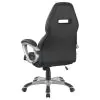 CoasterEssence 801296 Bruce - Upholstered Adjustable Home Office Desk Chair - Black