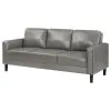 Coaster Fine Furniture 508365 Ruth - Upholstered Track Arm Sofa - Gray