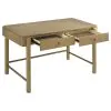 CoasterElevations 224307 Arini - 2-Drawer Vanity Desk Makeup Table - Sand Wash