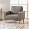 Furniture of America FM61000GY-CH Elverum - Chair - Charcoal Gray