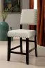 Furniture of America CM3324BK-PT-54-VN Sania - 5 Square Counter Height Table - Antique Black
