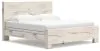 Benchcraft® B2310B10 Lawroy - King Panel Bed - Light Natural