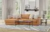 Jackson Furniture Industries 5045/73/75-26 Jackson Furniture Industries 5045/73/75-26 Minori - Italian Leather 2 Piece Sofa / Chaise With LSF Chaise - Whiskey
