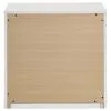 Coaster Fine Furniture 223092 Ines - 2-Drawer Nightstand Bedside Table - White High Gloss