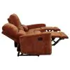Coaster Fine Furniture 609574-S2 Navarro - 2 Piece Upholstered Reclining Sofa Set - Burnt Orange