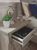 Ashley Furniture B733-92 Lettner - Two Drawer Night Stand - Light Gray