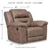 Ashley Furniture 3990525 Stoneland - Rocker Recliner - Light Brown