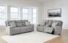 Ashley Furniture 90503/15/18 Biscoe - 2 Pc. - Power Reclining Sofa, Power Reclining Loveseat - Pewter