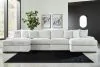 Ashley Furniture 25903S5 Ashley Furniture 25903S5 Stupendous - 4-Piece Sectional With Double Chaise - Alloy