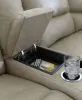 Ashley Furniture PC99201S3 Ashley Furniture PC99201S3 Narwhal Place - 3-Piece Power Reclining Sectional With Storage Console - Pebble