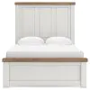 Benchcraft® B4615B3 Benchcraft® B4615B3 Savonport - Full Panel Bed - White / Brown