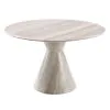 ACME DN07075 Ogin - Round Dining Table - Marble Print & Natural