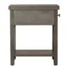Liberty Furniture 406-OT1023 Modern Farmhouse - Drawer Chair Side Table - Dusty Charcoal