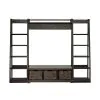 Liberty Furniture 792-OT-WU Mill Creek - 3 Piece Wall Unit Set - Peppercorn