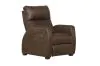 Jackson Furniture Industries 7641067-1276/89-1417/89 Jackson Furniture Industries 7641067-1276/89-1417/89 Relaxer - Fabric Power Headrest Power Lay Flat Reclining With Heat / Massage / Lumbar / Zero Gravity - Dark Brown