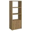 Coaster Fine Furniture 701703 Tabby - 3-Shelf Engineered Wood Media Tower - Mango