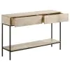 CoasterEssence 959541 Rubeus - 2-Drawer Wood Entryway Console Table - White Washed