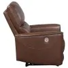 Coaster Fine Furniture 610266P Greenfield - Upholstered Power Recliner Chair - Saddle Brown
