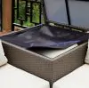 Furniture of America CM-OS1818-SET Davina - Patio 3 Piece Set Storage - Brown / Beige