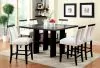 Furniture of America CM3559PC-2PK Luminar - Counter Height Chair (Set of 2) - Black / White