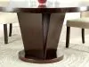 Furniture of America CM3556T-TABLE Cimma - Round Dining Table - Espresso