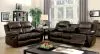 Furniture of America CM6992-CH Listowel - Recliner - Brown