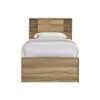 Intercon VG-BR-2240T-NNM-C Intercon VG-BR-2240T-NNM-C Vega - Twin Bed - Natural Oak Melamine
