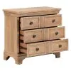 Liberty Furniture 928-BR62 Haven Hills - Bedside Chest With Charging Station - Camel Beige