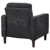Coaster Fine Furniture 509983 Bowen II - Fabric Upholstered Track Arm Chair - Steel Gray