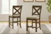 Ashley Furniture D631-124 Moriville - Upholstered Barstool (Set of 2) - Beige