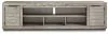 Ashley Furniture W996-78 Naydell - XL TV Stand w/Fireplace Option - Gray