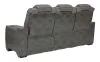 Ashley Furniture 2200415 Next-Gen Durapella - Power Reclining Sofa/Adj Headrest - Slate