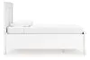 Ashley Furniture B680B24 Ashley Furniture B680B24 Fortman - Twin Panel Storage Bed - White