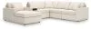 Ashley Furniture 92103S50 Ashley Furniture 92103S50 Modmax - 6-Piece Sectional With Audio System, Laf Corner Chaise And Raf Corner Chair - Oyster