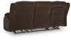Ashley Furniture PC2140699 Free Wake - Reclining Power Sofa With Drop Down Table - Chocolate