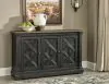 Ashley Furniture D736/32/124(4)/60 Ashley Furniture D736/32/124(4)/60 Tyler Creek - 6 Pc. - Counter Table, 4 Barstools, Server - Dark Gray