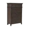 Liberty Furniture 297-BR41 Paradise Valley - 5 Drawer Chest - Saddle Brown