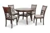 New Classic D1763-50S-CHY New Classic D1763-50S-CHY Mitchell - 5 Piece Dining Set - Cherry